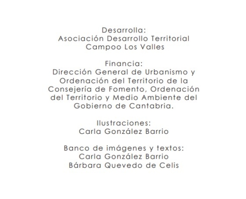 Guía ilustrada "Descubriendo el Paisaje Glaciar de Campoo Los Valles" créditos y financiación Guía ilustrada "Descubriendo el Paisaje Glaciar de Campoo Los Valles" créditos y financiación