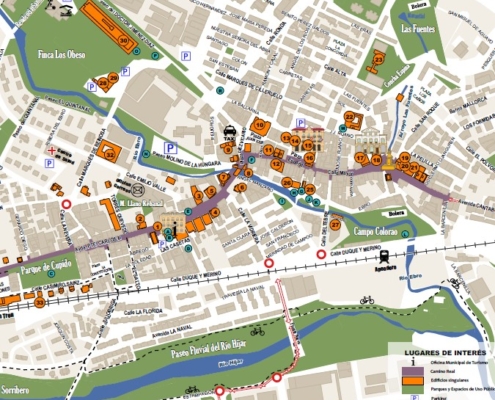 Mapa Callejero y Turístico de Reinosa Mapa Callejero y Turístico de Reinosa